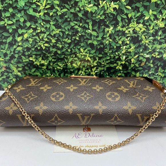 β€οΈβπ©ΉSOLDβ€οΈβπ©Ή Louis Vuitton Eva Monogram Chain Clutch Purse Crossbody (AA3102) - Picture 13 of 16
